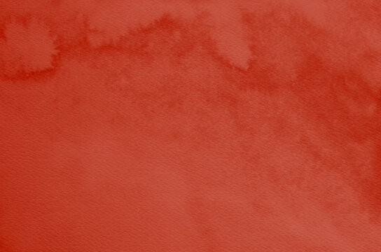 Abstract red watercolor background texture
