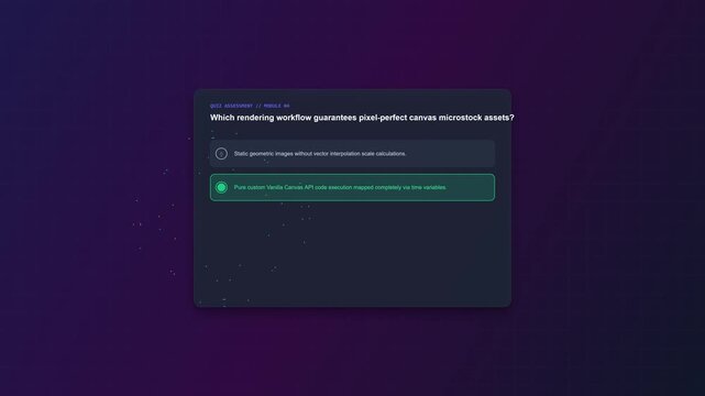 Animated of Academic Quiz Achievement