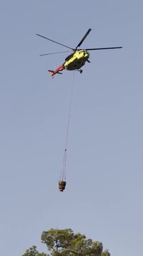 Fighting wildfires from above