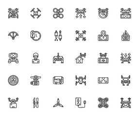 Diving icon set. Minimal thin line icons pack. Features symbols for diving watch, wetsuit, mask, snorkel, fins, oxygen tank, boat, coral, fish, lifeguard, and more. Editable vector stroke. © wang