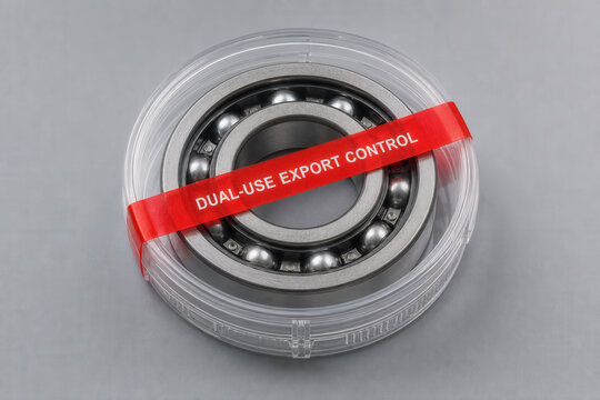 Ball Bearing Marked Dual-Use Export Control in Protective Case