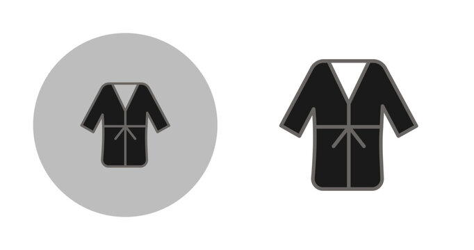 Bathrobe Vector Icon