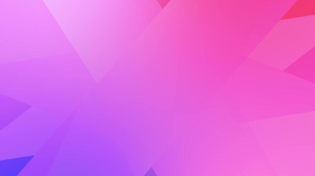 Pink purple gradient abstract background soft polygon layers, smooth color blends, and clean modern style. presentation videos, social ads, creative promos, app screens, motion graphic loops.