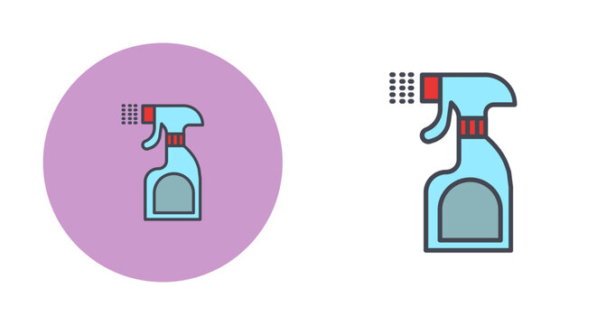 Spray Bottle Vector Icon
