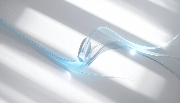 Abstract blue energy streak on white textured background