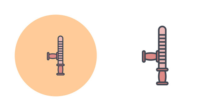 Baton Vector Icon