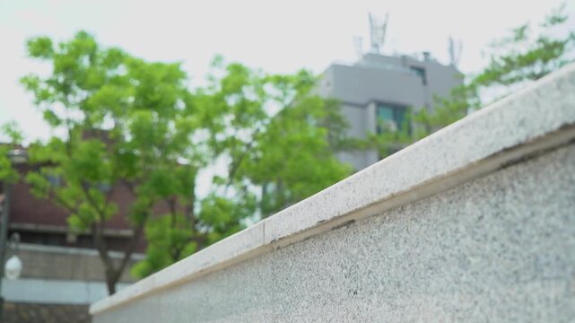 벽 배경02(바람+하늘+햇빛+태양+화강암+화강석+난간+계단)