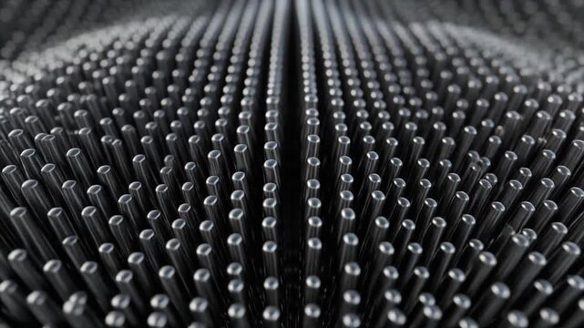 dynamic micro nanotechnology surface transformation in monochrome detail