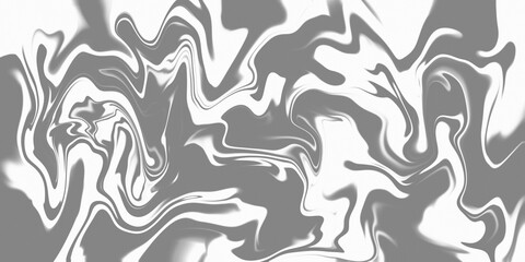 Fototapeta premium Gray and White Organic Fluid Abstract Background with Marble Effect