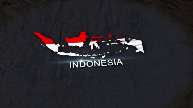Indonesia Map Animation 4K