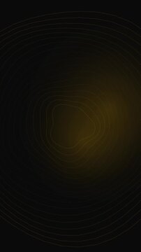 Abstract Ripple Light Emitting Gradients Surreal Dark Background Visual