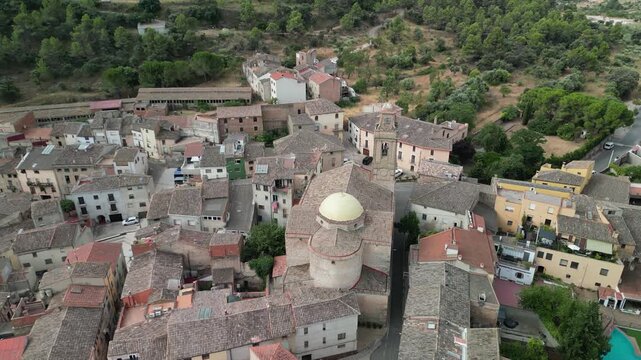 The village of Mar&ccedil;a, Priorat