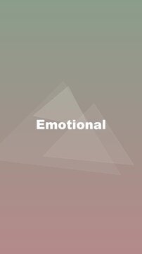 Emotional Gradient Landscape Visuals in Soft Pink Green Silhouette Mountaintop