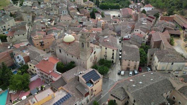 The village of Mar&ccedil;a, Priorat
