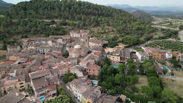 The village of Mar&ccedil;a, Priorat