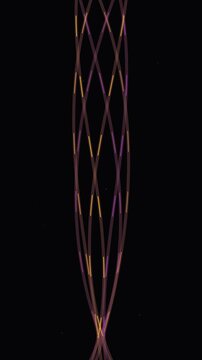 Observing Elegant Lattice Lights in a Dark Scene