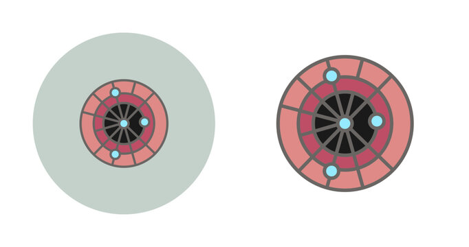 Weather Radar Vector Icon