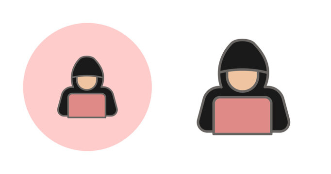 Hacker Vector Icon