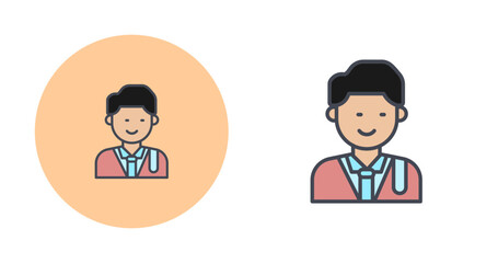 Fototapeta premium Lawyer Vector Icon