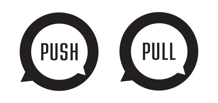 pull push sign