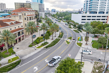 Naklejka premium Jacksonville, Florida Southbank