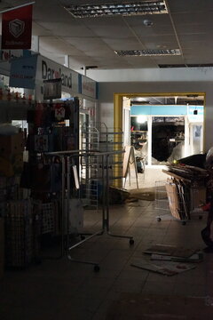 The consequences of the fire in the shopping center in the southern part of the city. The estimated damage is currently 15,000,000 CZK. The case is not closed to this day.