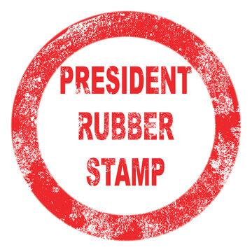 President Ink Stamp