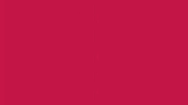 Red, Blue, Green Triangle and Rain on Green Screen Background Horizontal 16:9