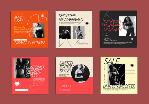 Fashion Social Media Post Template