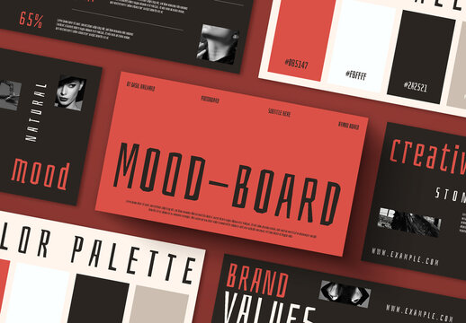 Minimal Mood Board Template