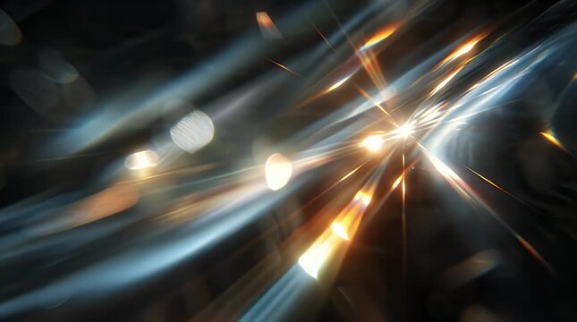 Closeup of Sparks Flying During Metal Welding Process