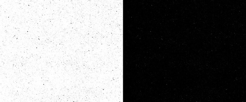 Minimalist split screen background with grainy texture, black and white dual tone contrast surface, abstract monochromatic textured backdrop for design