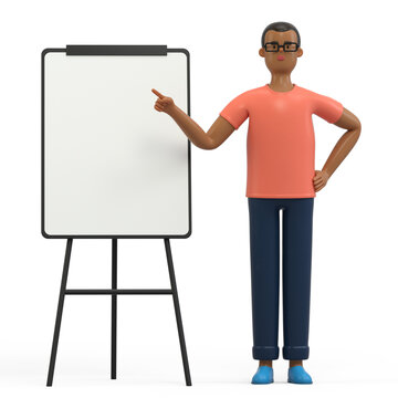 Presenting ideas, blank canvas, open for discussion