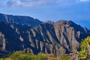 Obraz premium Rocky peak in the Teno mountains