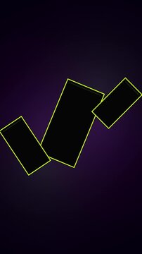 Creating Abstract Light Blocks in a Dark Studio