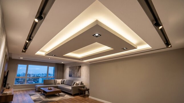 False Ceiling Design Gypsum Structure 1