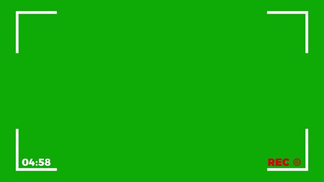 CCTV 2 camera display on main monitor with scan lines on green display.10 minute recorder screen on camera footage display.Abstract CCTV 2 camera footage video record on monitor display.
