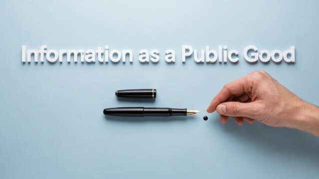 Emphasizing the value of shared knowledge and free information for societal progress and collective public benefit
