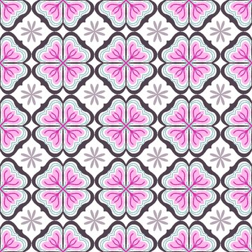seamless pink pattern