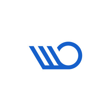 Modern WB Letter Monogram Logo Design Minimal Initial W B Brand Identity Vector Template