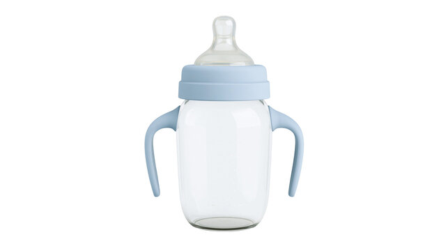 Baby sippy cup with handles and nipple