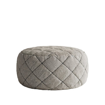 Isolated Transparent Png Of Quilted Ottoman
