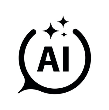 ai generated icon on white background