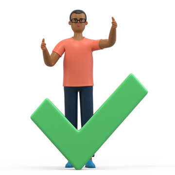 Task completed, success achieved, positive outcome
