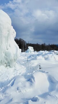まほら岩手の雪の景色