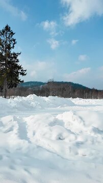 まほら岩手の雪の景色