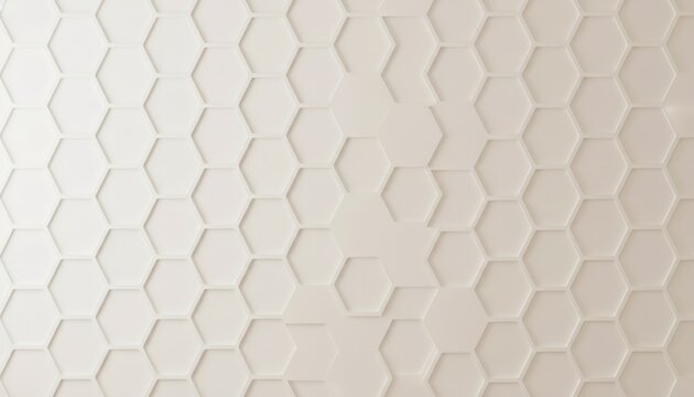 Seamless geometric hexagonal pattern background texture.