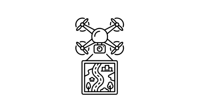 Ancient Norse symbol design featuring a valknut motif integrated with a geometric abstract shape in black and white line art.