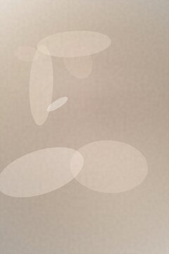 Abstract Overlapping Ovals on Textured Background