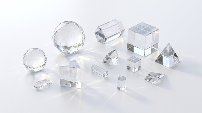 Diamond Encased in Glass Cube Above Modern 3D House Architecture Concept with Business Construction Planning and Innovative Building Design Illustration
